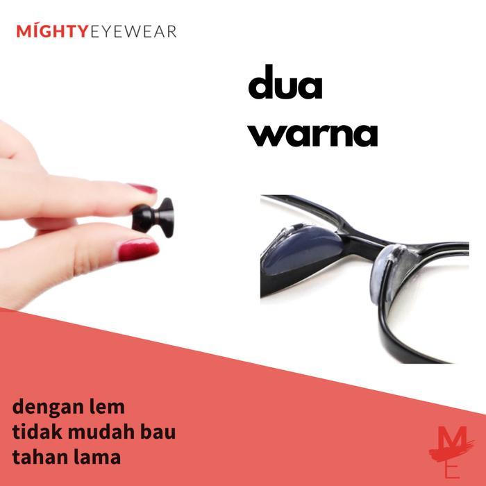 Nosepad Lem Silicone Bantalan Hidung Kacamata nosepad 1 pasang