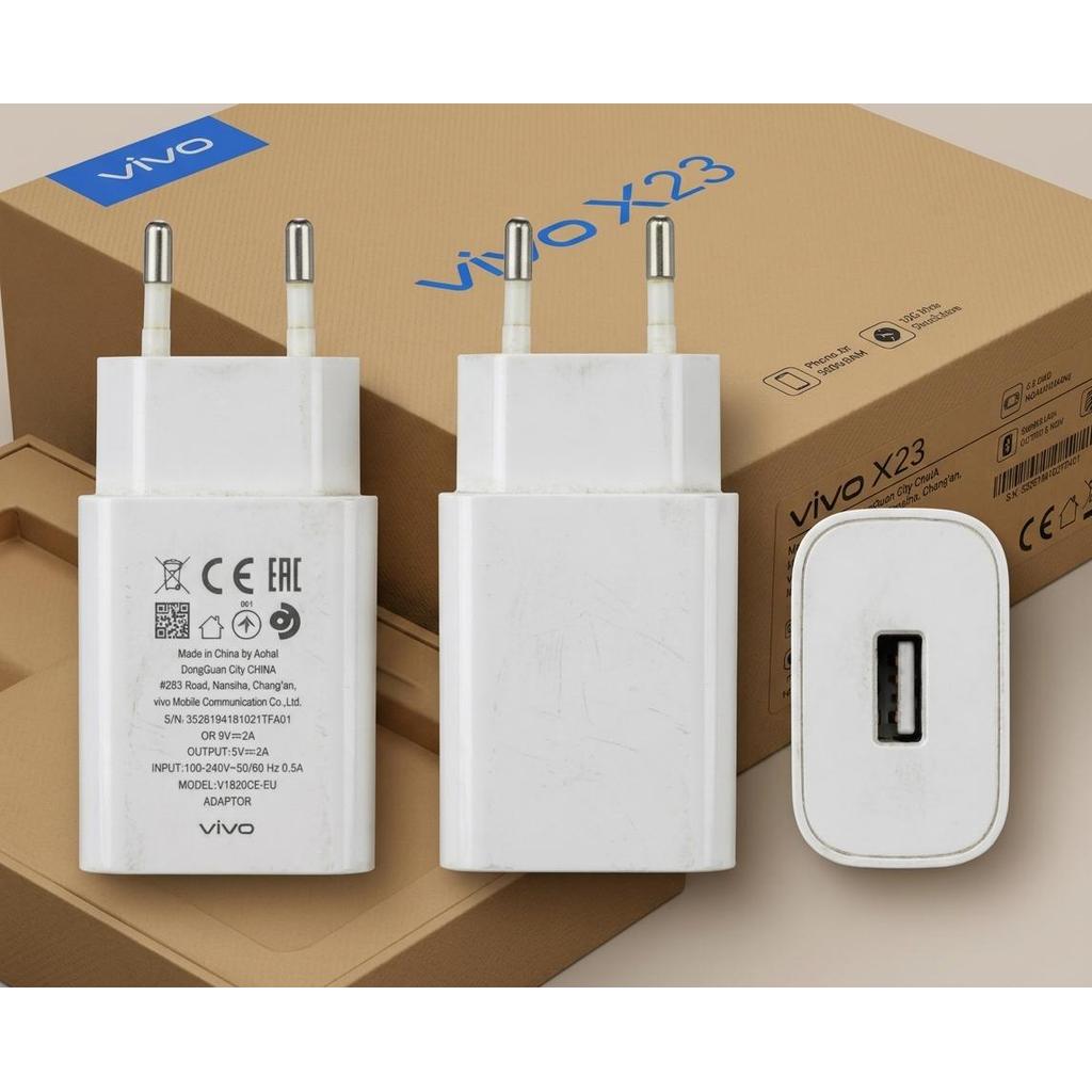 Batok Charger Vivo V1820C-EU Original Bekas Dual Engine Fast Charging Cocok Vivo X23