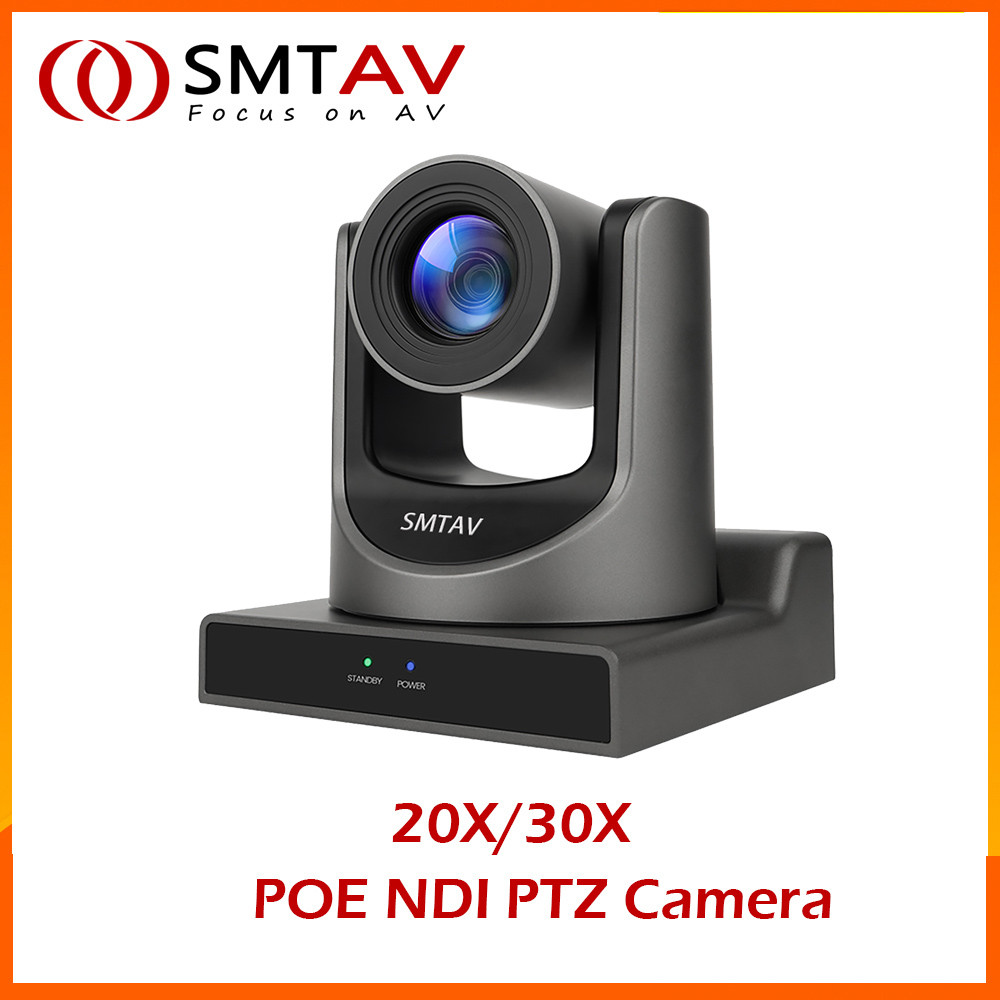 SMTAV AI Tracking NDI|HX Ptz Camera 20x 30x Video conference camera