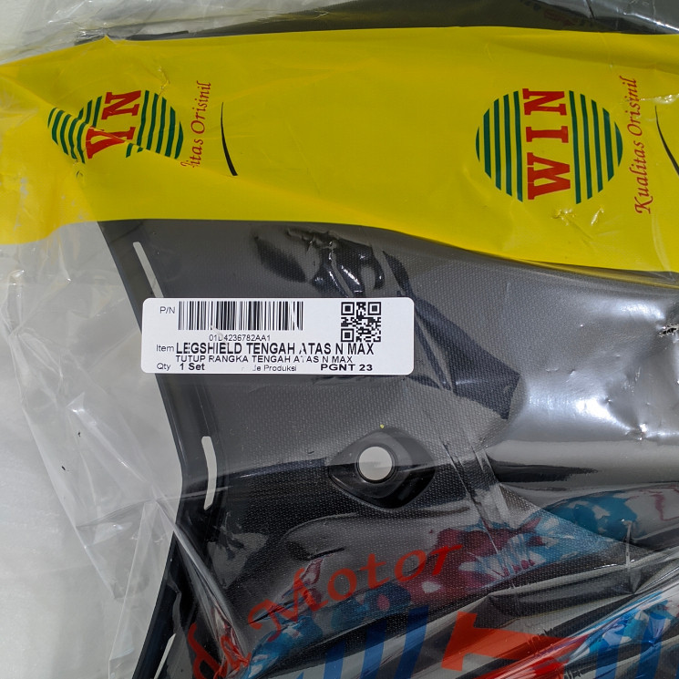 Legsil Tengah ATAS_YAMAHA NMAX 150 2015 2016 2017 2018 2019 ORIGINAL WIN / PELINDUNG KUNCI KONTAK DE