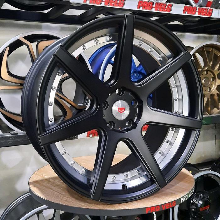Velg Mobil Ring 19 Celong/Belang PCD 5×114.3 Vossen Racing Wheel CW363 - Satin Black, ring 19
