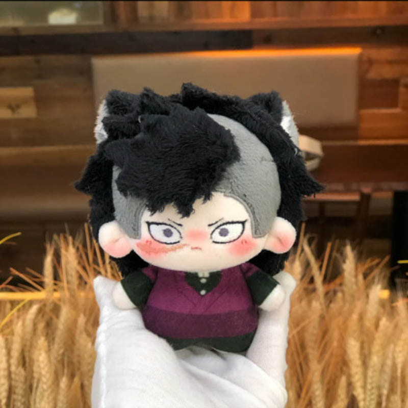10cm Anime Demon Slayer Shinazugawa Sanemi Uzui Tengen Cosplay Kawaii Doll Pendant Keychain