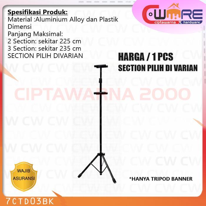 Tripod Stand Banner Display Tiang Iklan Untuk Banner Dan Poster Usaha Tbk