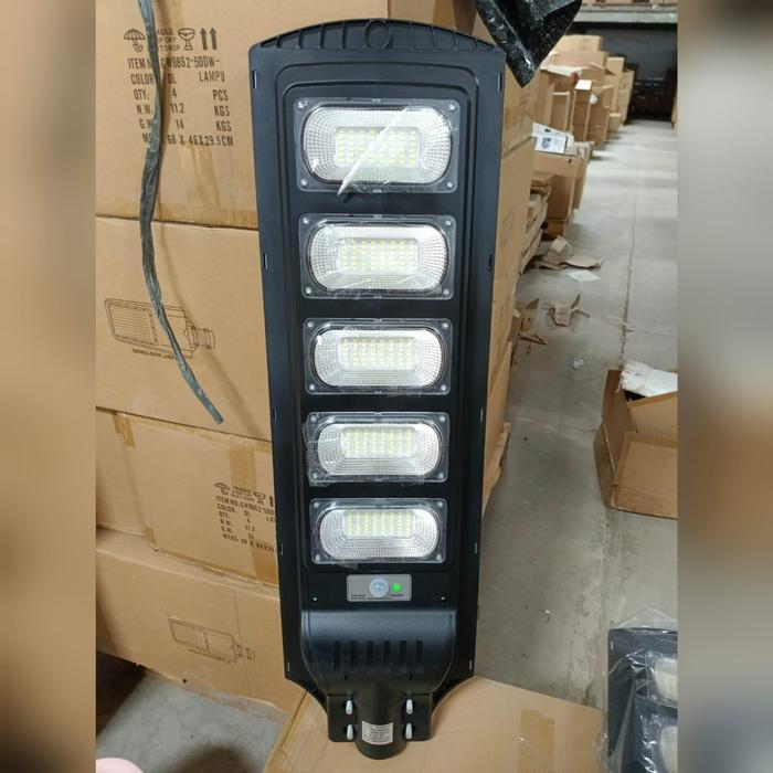 Lampu jalan led solar sell all in one / pju solar cel 60w 60 watt led