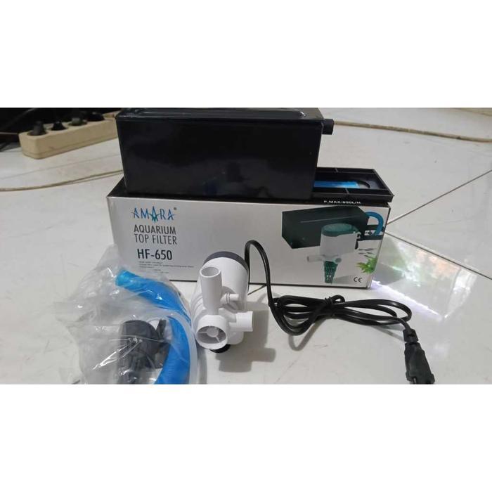 AMARA HF-650 TOP FILTER SET LENGKAP / FILTER AQUARIUM FULL SET