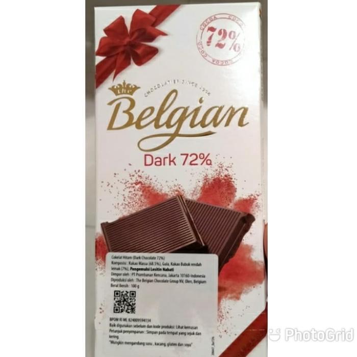 (PROMO) BELGIAN 72%DARK CHOCOLATE BAR-CHOCOLATE IMPORT