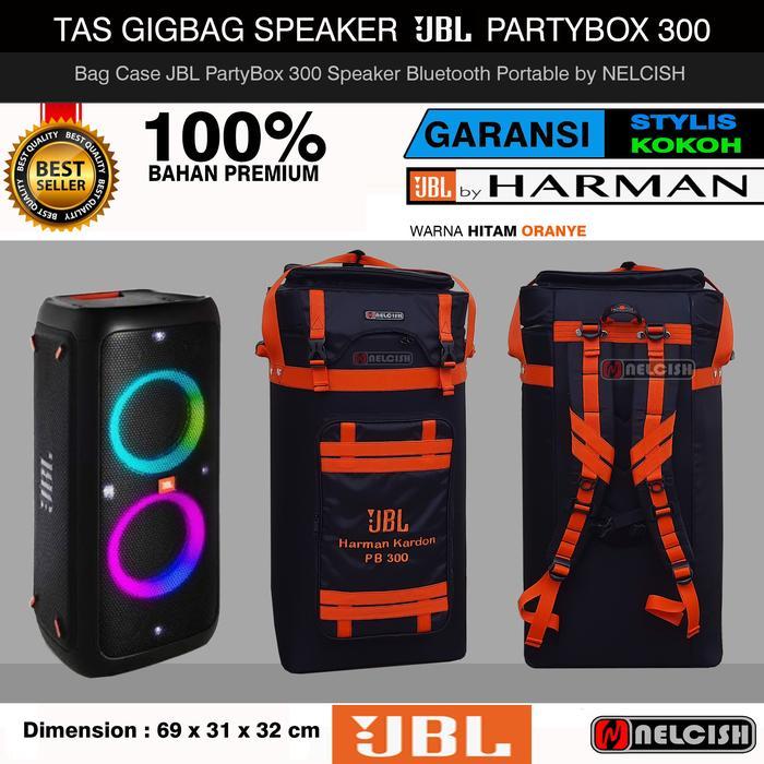 TAS SOFTCASE GIGBAG SPEAKER JBL PARTYBOX 300 BLUETOOTH ORIGINAL BAG