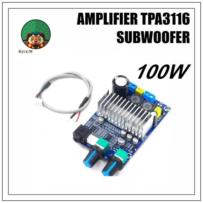 Power Amplifier Subwoofer Class D TPA3116D2 100W Original