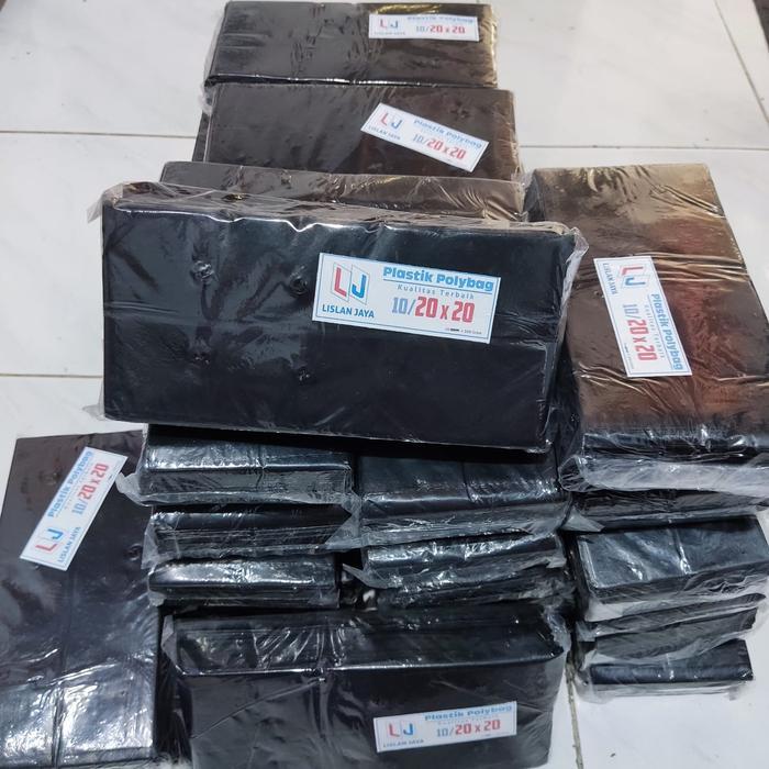 Merayakansenja Plastik Polybag Ukuran 20X20 Polybag 20X25 Polybag 20X30 Polybag Untuk Tanam Bunga,