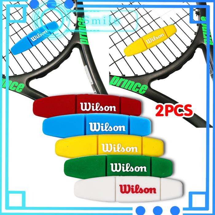 Ada Stok 2 PCS Peredam Raket Tenis Wilson Silikon Dampener Raket Tennis Tahan Lama Wilson Dampener