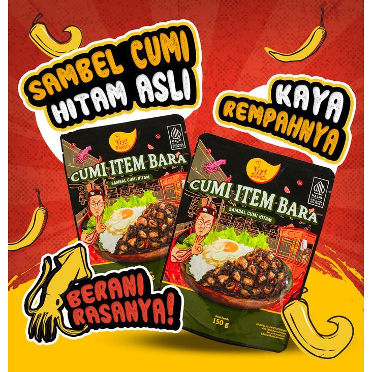 TERLARIS Sambel Cumi Item Bara - Eatsambel READY