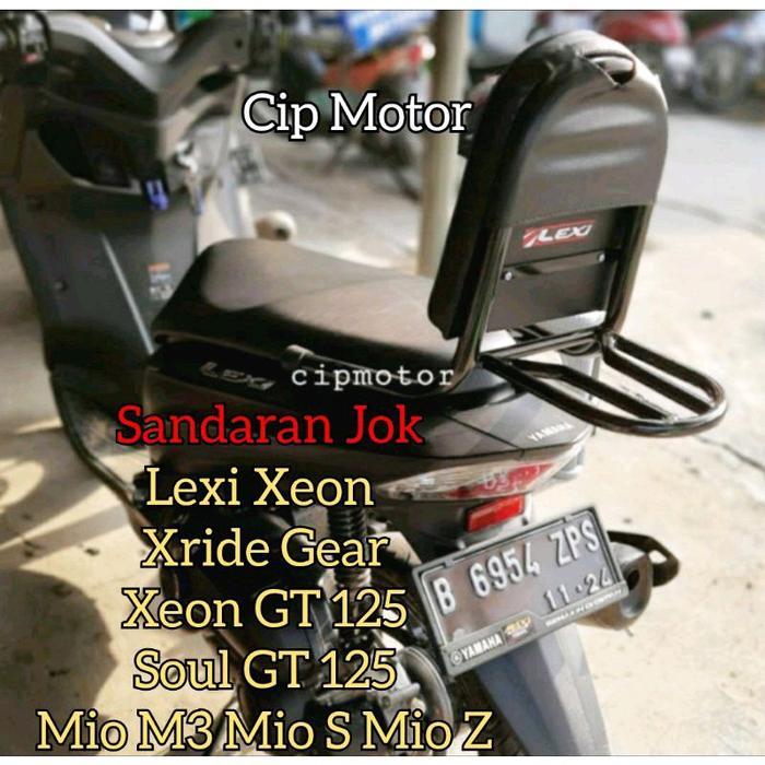 Sandaran Jok Motor Lexi X-Ride Mio M3 Xeon GT 125 Mio Gear 125