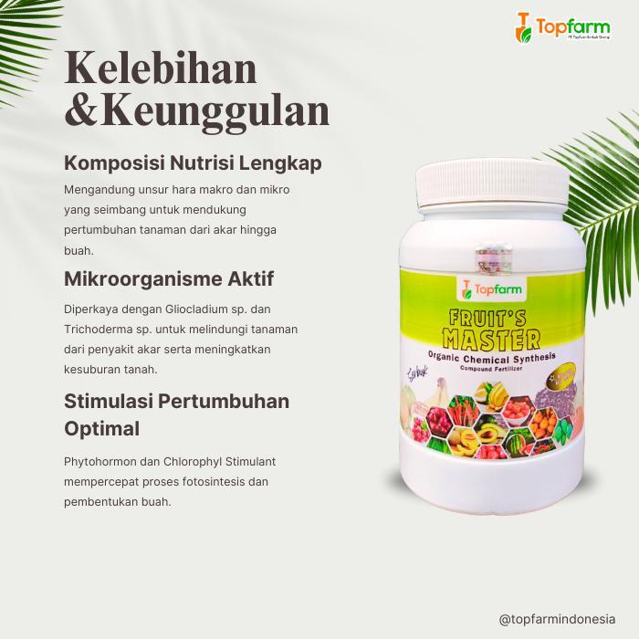 Pupuk Anggur Topfarm / Pupuk Anggur Serbuk / Pupuk Pelebat Buah Anggur / Pupuk Pembesar Buah Anggur