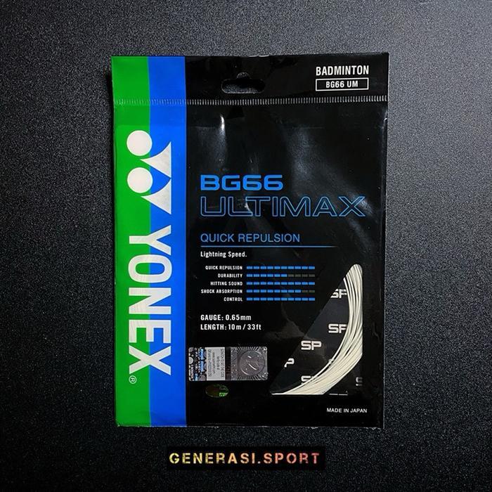 Senar Bg66 Ultimax / Tali Bg66 Ultimax Senar Raket Badminton Bg66 Ultimax Semi Diskon Sale