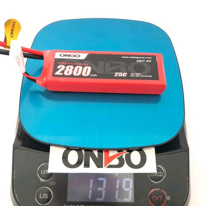 BIGSALE LIPO 2S 7.4V 2800MAH 25-50C ONBO POWER MAINAN, REMOTE, DAN KENDARAAN TOY CONTROL