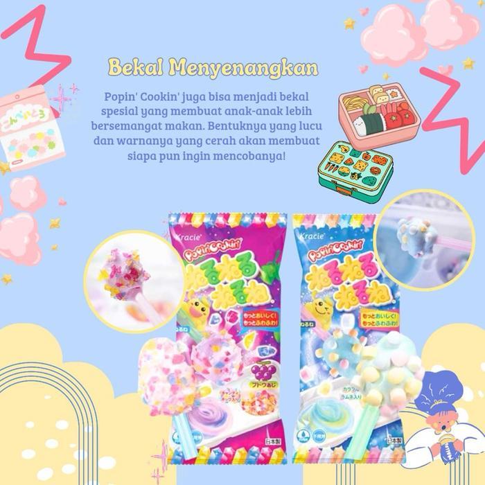 Yummy TERMURAH Kracie Permen Halal/Kracie Poppin Cookin Candy Chocolate/ Monster Deco Cake/