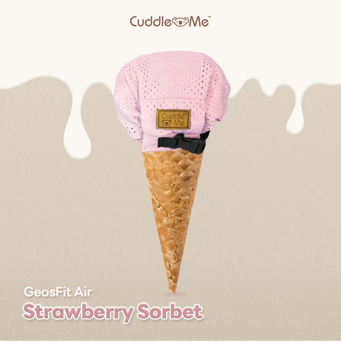 TERLARIS NEW CuddleMe Geosfit Ice Cream Series Gendongan Bayi SSC Ergonomis, Anti Gerah, Support
