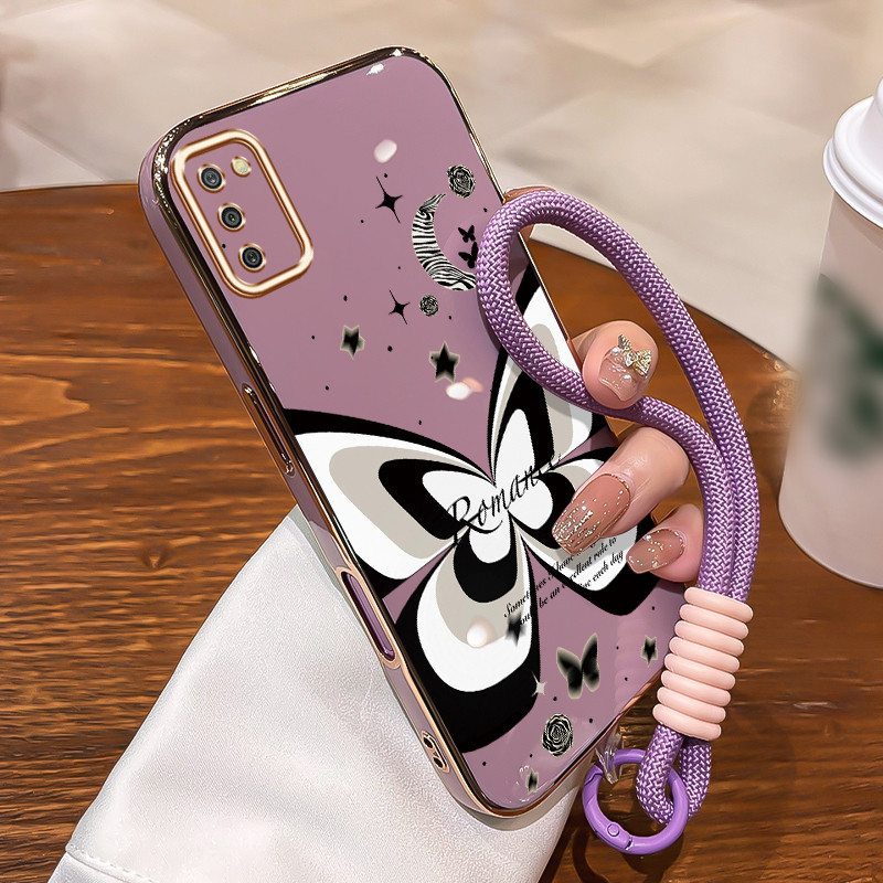 Casing Untuk Samsung Galaxy A02s M02s A03 A03s F02s A03 Core Case Casing pola cetak macan macan Kasi