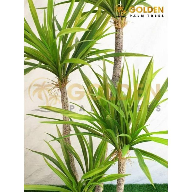 Pohon artificial pandan bali cabang 4 + pot Tanaman