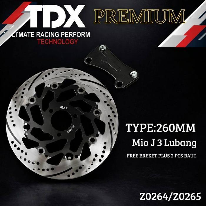 Piringan Cakram Depan 260Mm Model Tdx Floating Mio J 3 Lubang Piringan Floating 3 Lubang Mio J Mio