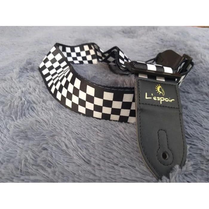 Promo Termurah L'Espoir Strap Gitar Akustik / Strap Gitar Listrik / Strap Gitar Bass Ori Real Pict.
