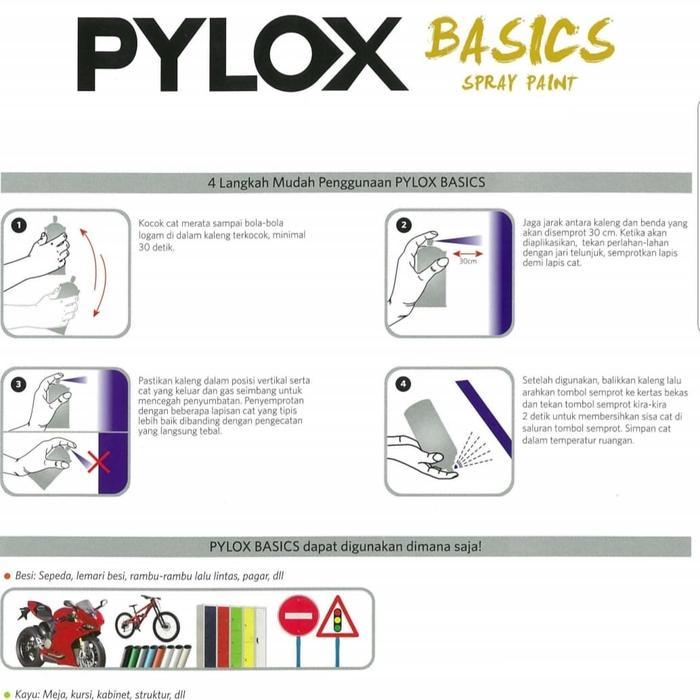 "New" PYLOX BASICS NIPPON PAINT CAT SEMPROT MOBIL BESI PYLOX BASIC MOTOR