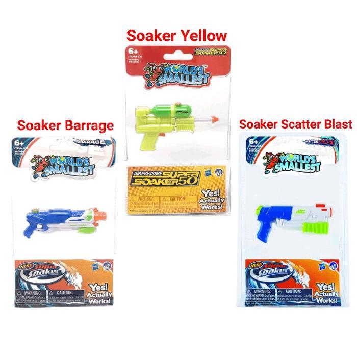 HOT SALE MAINAN KREATIF ANAK WORLD SMALLEST CARE BEARS SQUISHIES 4 WARNA, SUPER PISTOL SOAKER AIR