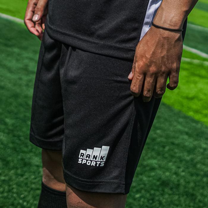 Serendity// Rank Sports Jersey Bola/Futsal Rank Maestro Soccer Jersey - Black