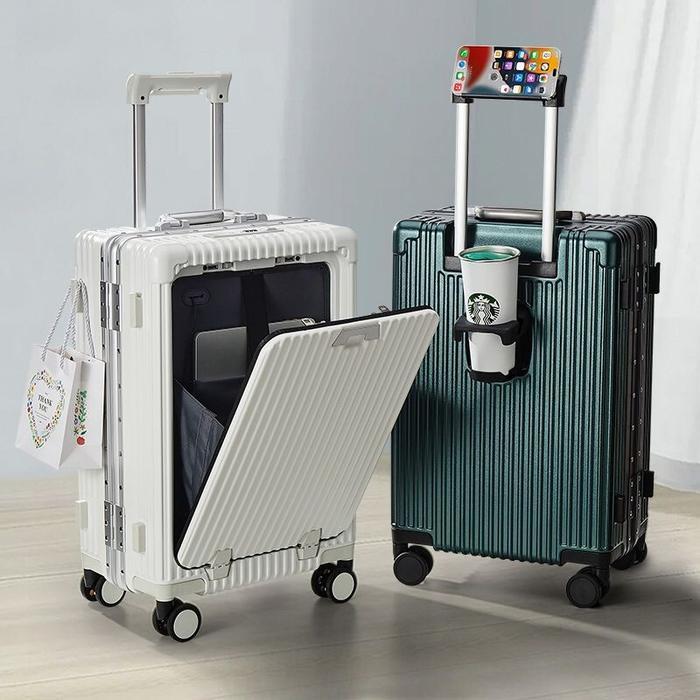Koper Kabin Cabin Bagasi Koper Travel Suitcase Koper Bisnis USB Laptop