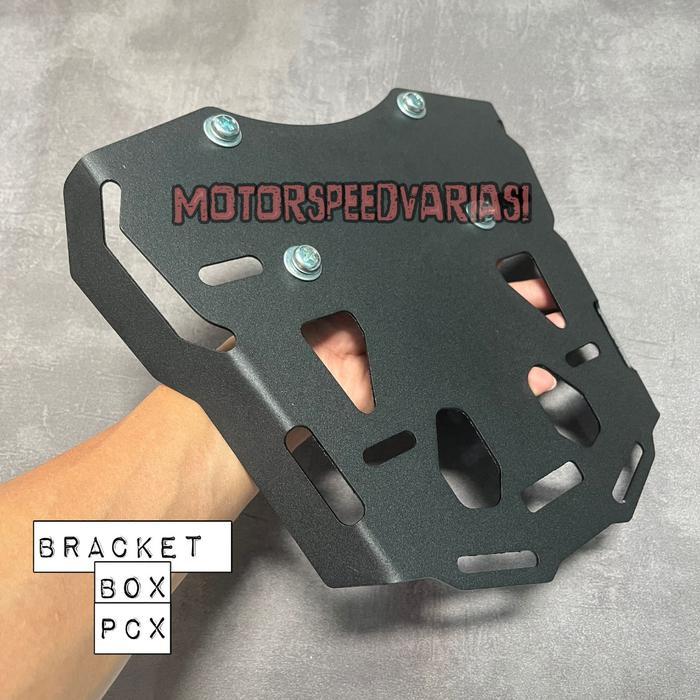 Ada Stok DUDUKAN BOX PCX 160 BRACKET BOX BELAKANG PCX 150 160 BREKET BOX PCX 160 150