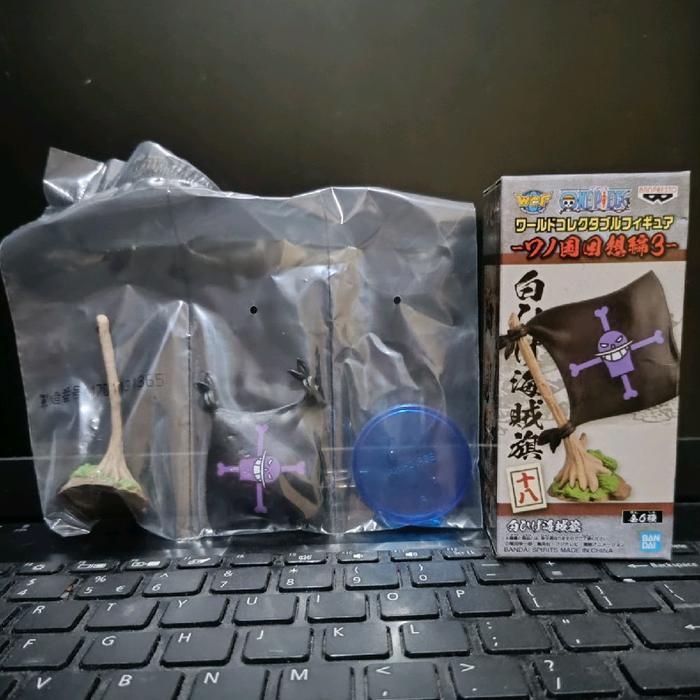 HOT SALE WCF BENDERA WHITEBEARD MIB BARU MASIH DALAM PLASTIK WB FLAG TERMURAH