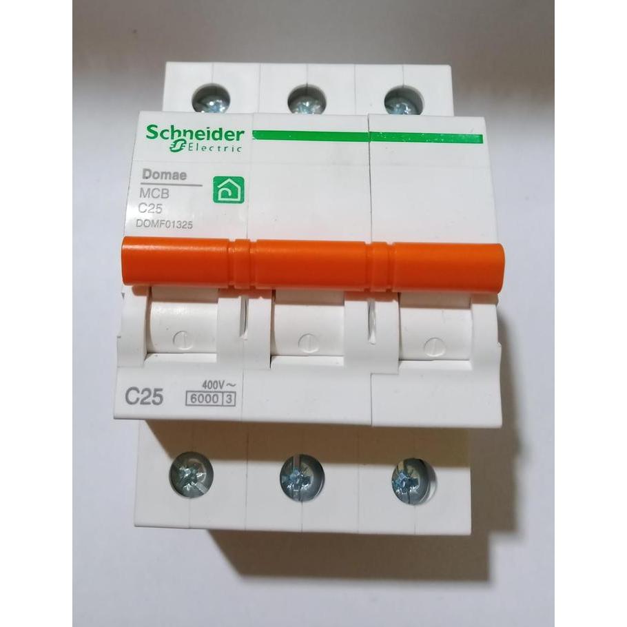 MCB 25A Schneider Domae 3 phase