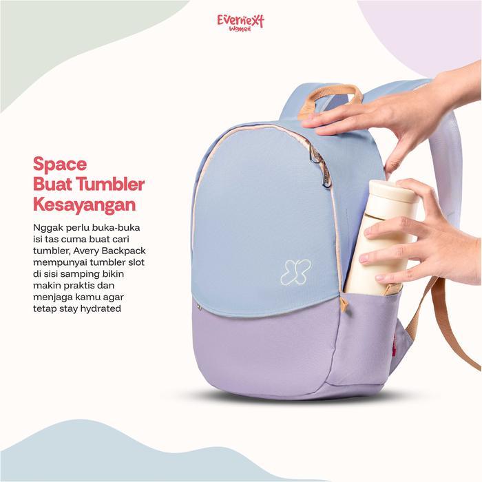Elizabeth - Tas Ransel Wanita Tas Sekolah Tas Kuliah Cewek Backpack Avery Tas Punggung Laptop Wanita