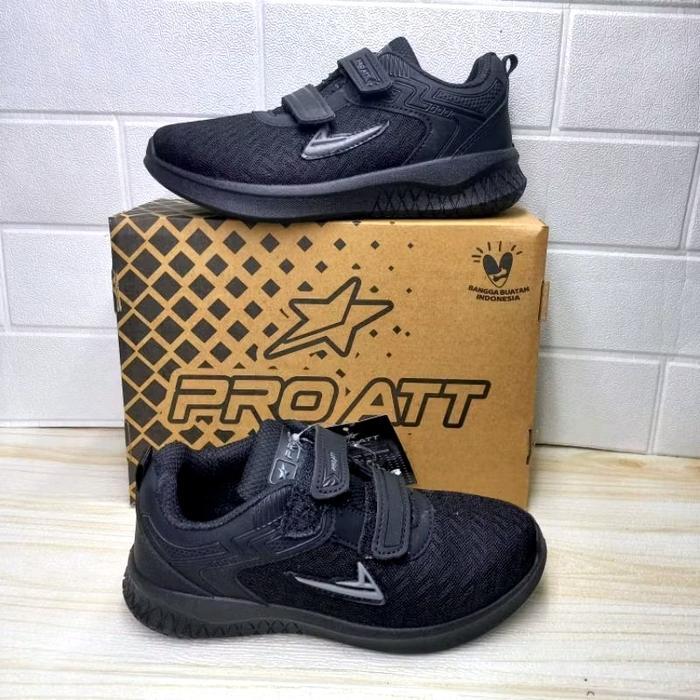 Sepatu sekolah pro att anak gi351 Hitam