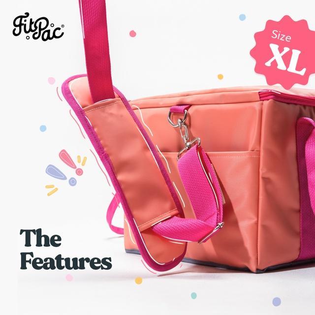 FitPac Diaper Bag/Tas Bayi/Caddy Bag - Size XL - DiaperPac XL