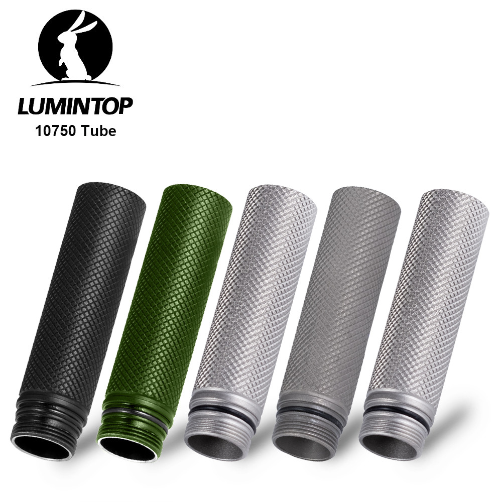 Aluminium Titanium Stonewash Sandblasting 10750 Extend Tube And Suit For Lumintop GT NANO3.0 Frog2.0