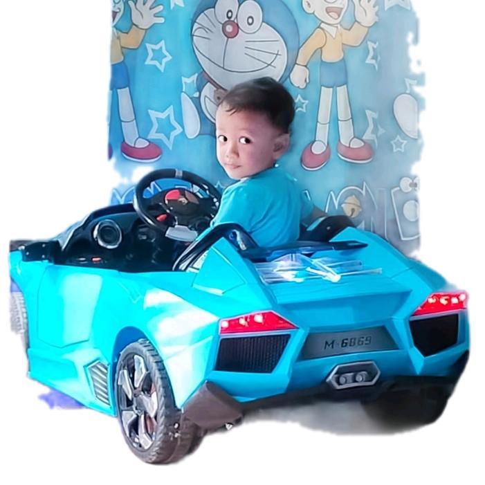Mobil aki Lamborghini keren,mainan anak Toys