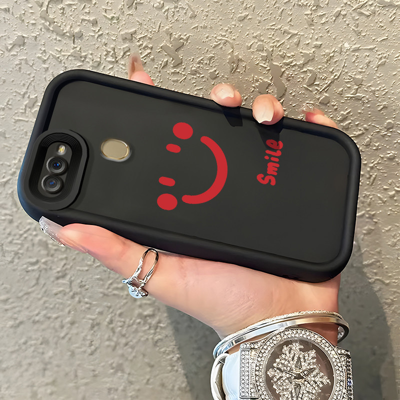 Casing Hp OPPO A7 OPPO A5s OPPO A12 OPPO A12S A11k Case Casing Emoji tas Pola kasus ponsel tangga se