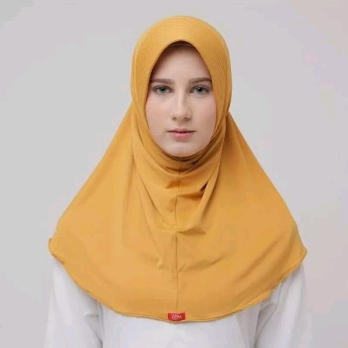 Promo Zoya Marsha Casual Instant Hijab - Kerudung Jilbab Bergo Lycra Instan Santai Olahraga Seragam