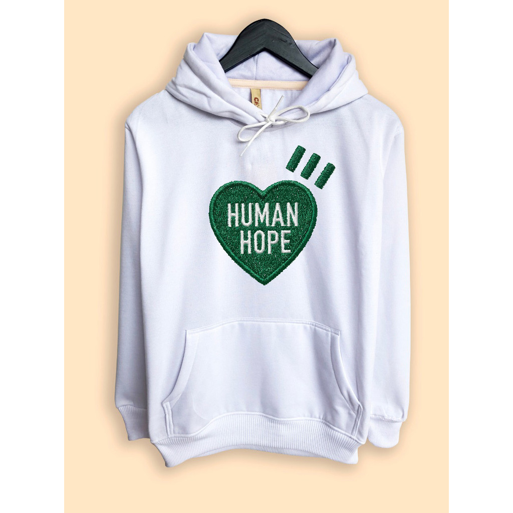 Jaket Hoodie Human Hope x J Hope BTS Japanese streetwear Human Made Logo