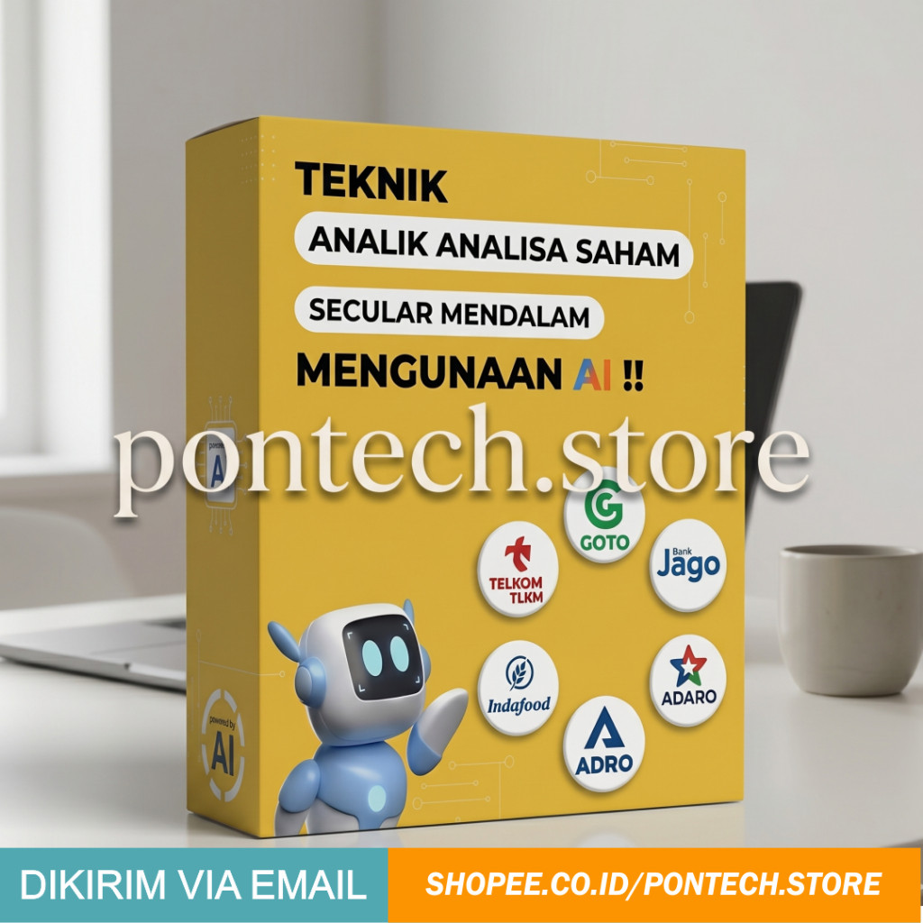 PREMIUM TEKNIK ANALISA SAHAM SECARA MENDALAM PAKE AI (ARTIFICIAL INTELLIGENCE) KECERDASAN BUATAN | B
