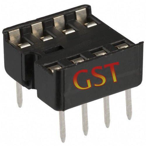 1020Pcs Socket ic 8 PIN kaki 8 p Soket konektor ic 8pin 8 kaki DIP