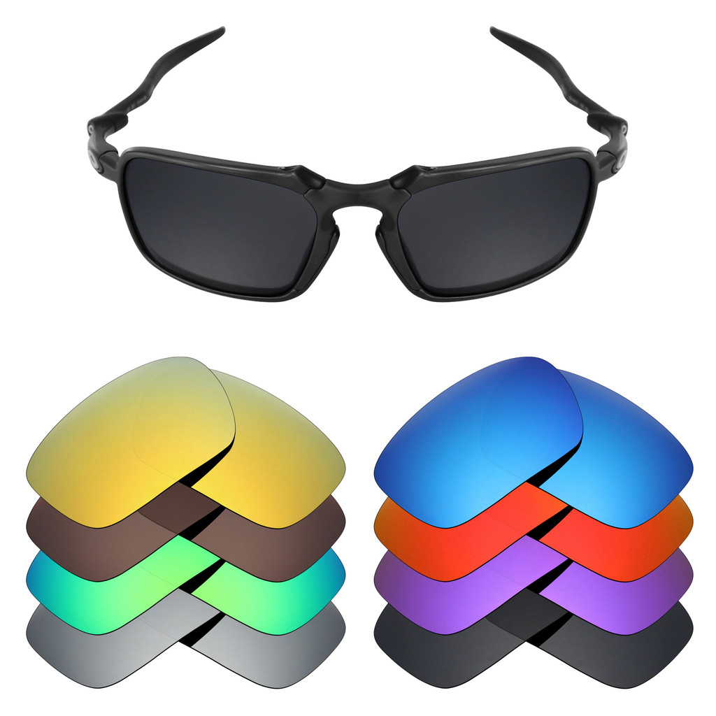 ezoptix123 Polarized / Non-Polarized Lenses Replacement for Oakley Badman OO6020 Sunglass