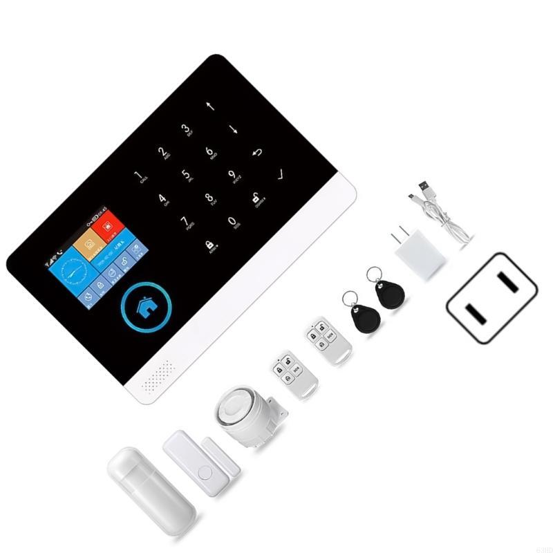 63HD Burglar Alert System for App Control Wireless Security Alarm System WiFi Alarm Security System
