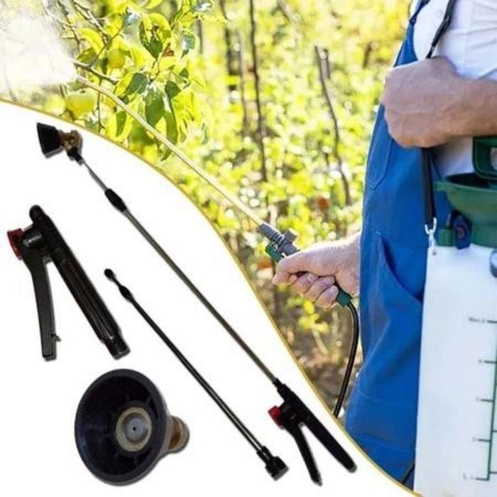 Paket Semprotan Lengkap Alat Semprot Sprayer Elektrik Oertanian Nozzle Vortex Kuningan Populer