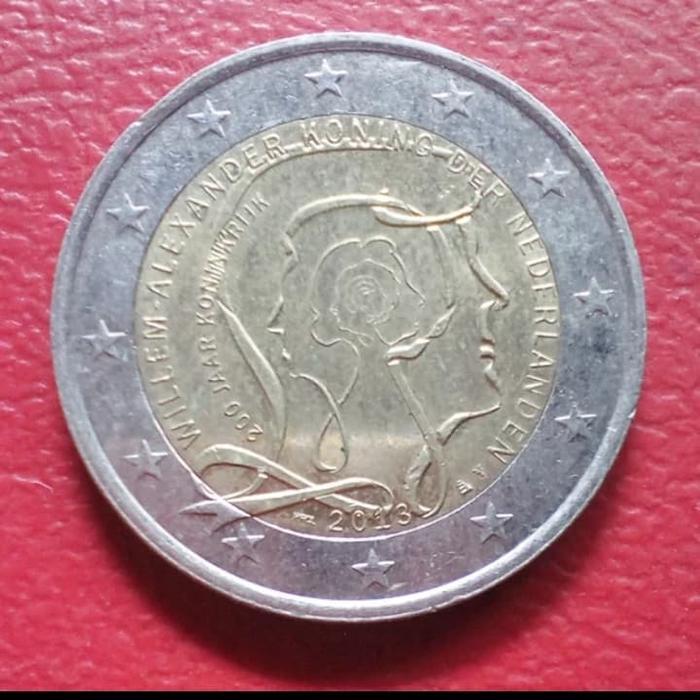 Koin Peringatan 2 Euro Belanda Tahun 2007 untuk Koleksi Uang Logam Eropa