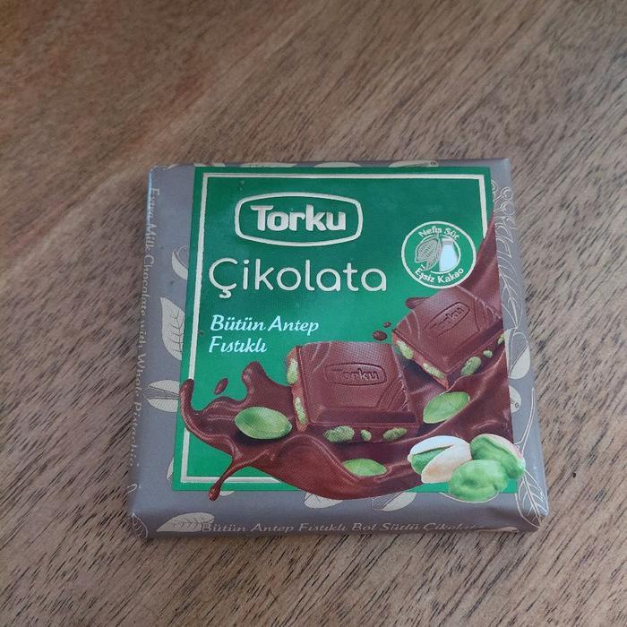 (PROMO) TURKISH CHOCOLATE , COKLAT TURKI , PISTACHIO , ULKER - TORKU , ,