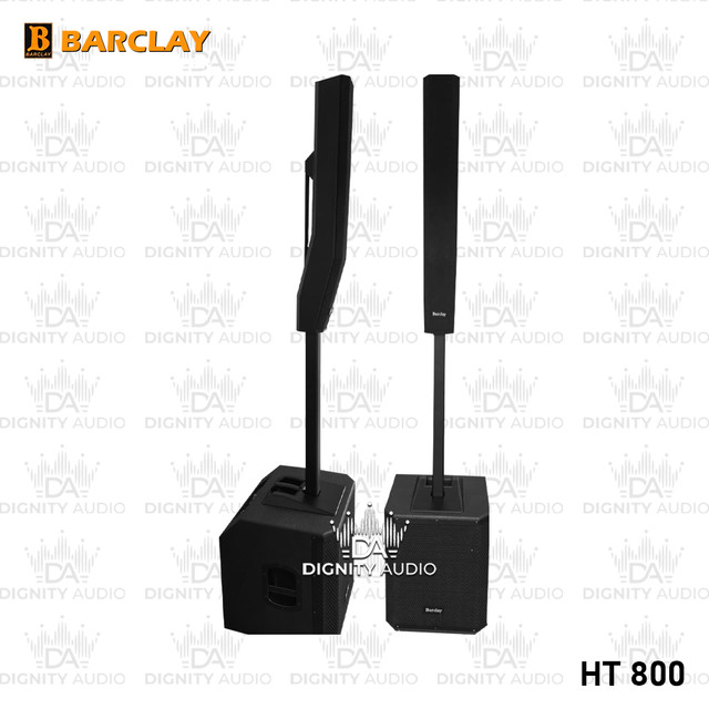 Speaker Aktif Column BARCLAY HT800 | HT 800 Sub 15 Inch 1000 Watt Original