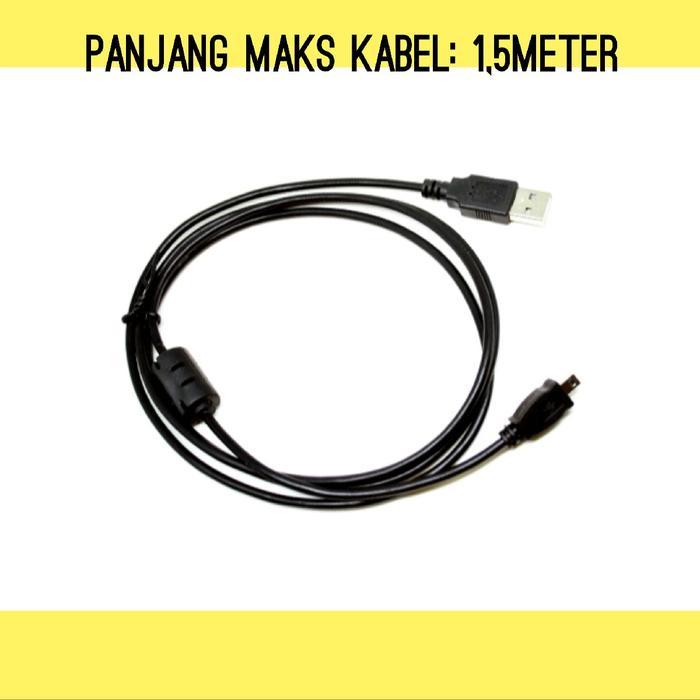 Kabel Usb Data Lumix Dmc Lx1 Lx2 Lx3 Lz1 Lz10 - Cable Transfer Terlaris