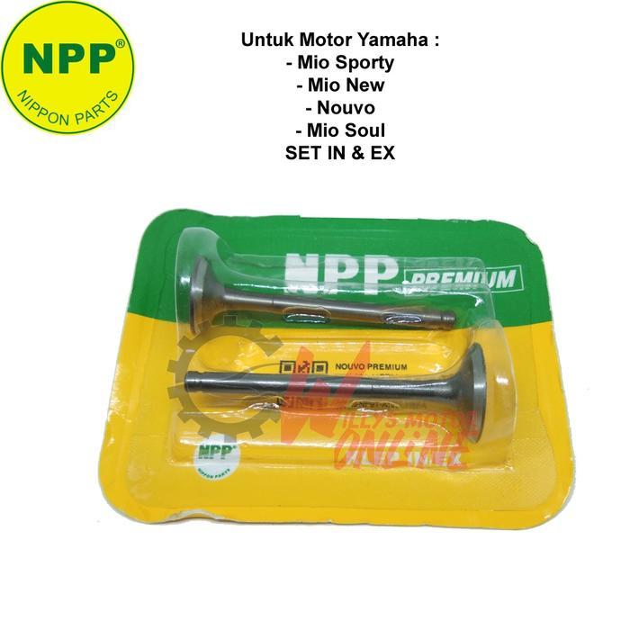 Klep Mio Sporty Nouvo Mio Soul Set Npp Premium / Klep Set Mio Sporty
